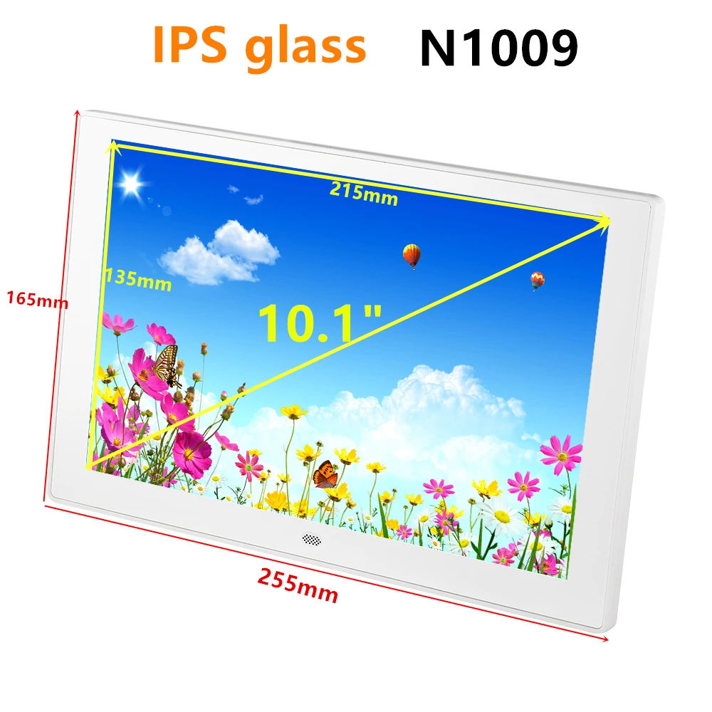 

New arrival 10.1 Inch WiFi Digital Picture Frame 1280x800 Digital Photo Frame Auto Rotate Add Photos/Videos via APP