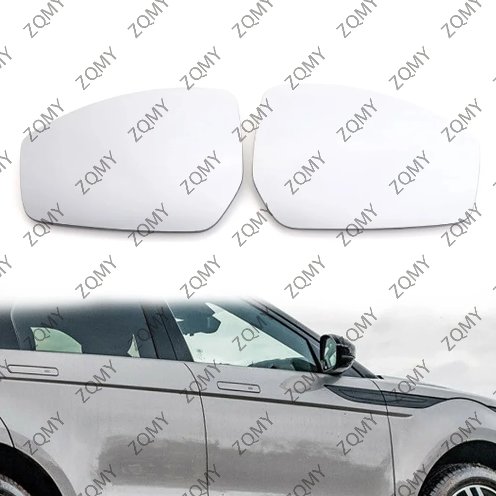 2pcs Car Rear View Mirror Glass For Land Rover Discovery Sport Range Rover Evoque For Jaguar F-PACE E-PACE LR048360