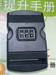 Password buckle for Backpacks, Duffel bag, bags, Waist Bags, Equipment, Maintenance, Hard case, Cloth case, Strapping, Tent