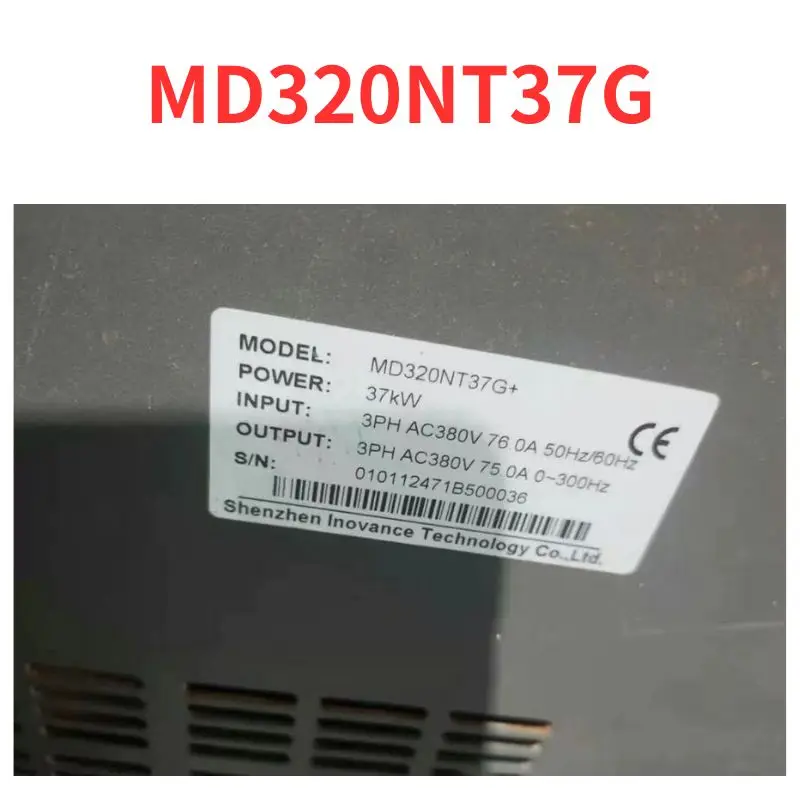 

90% new MD320NT37G frequency converter tested OK