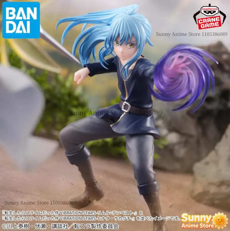 Bandai Original Banpresto Effects Figure Rimuru Tempest That Time I Got Reincarnated As A Slime Official Action Figure Anime Toy