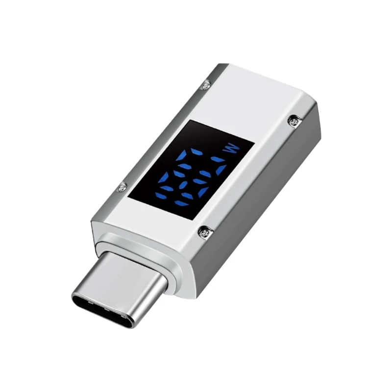 

Convenient &Reliable Type C Adapter Male to Female Adapters Digital Display