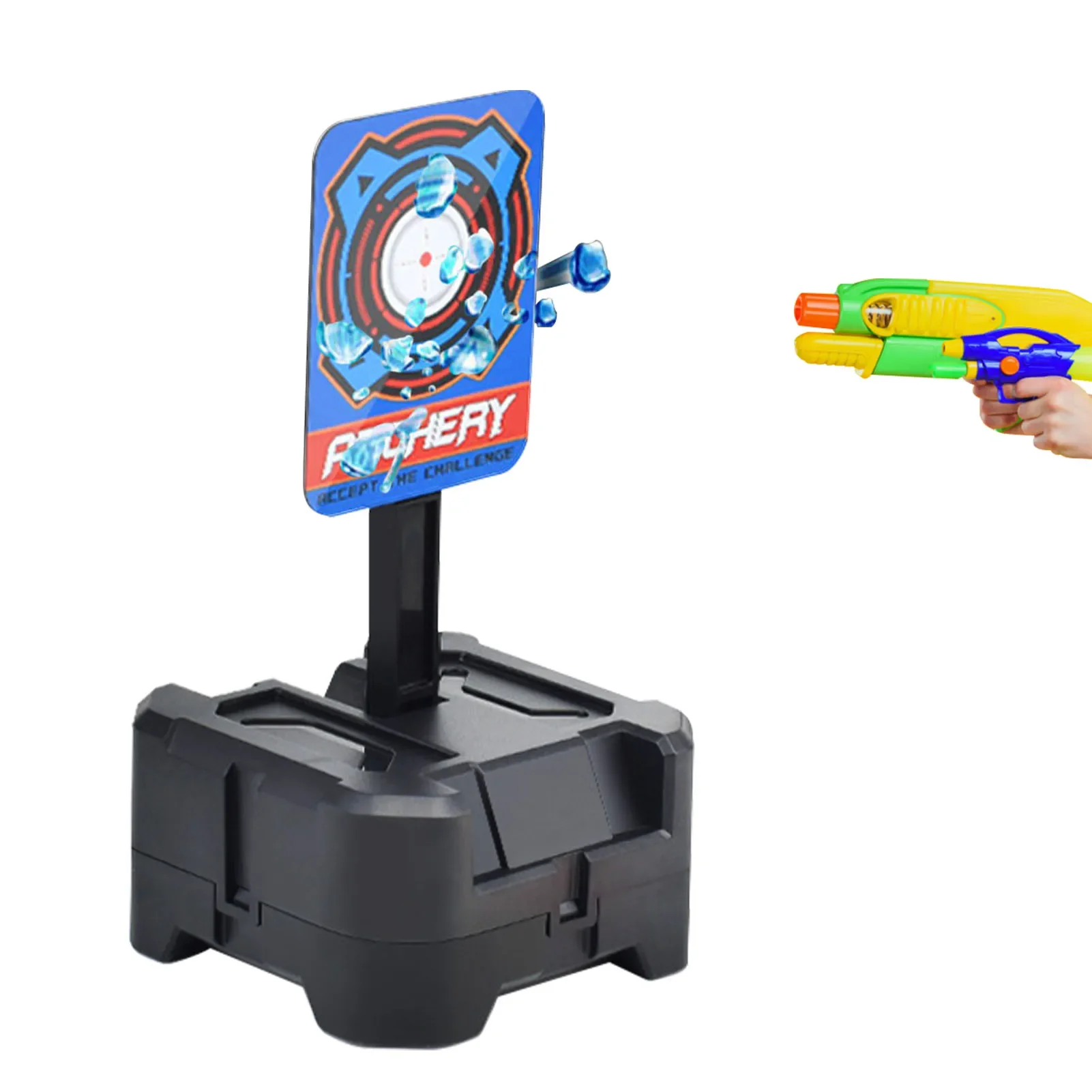 Automatisch Zurücksetzbares Ziel für Spielzeug-Gelkugelgewehr Weichkugel-Spielzeug Schießscheibe Hochpräzises Übungsziel Spielzeugwaffen-Zubehör – Detail 10
