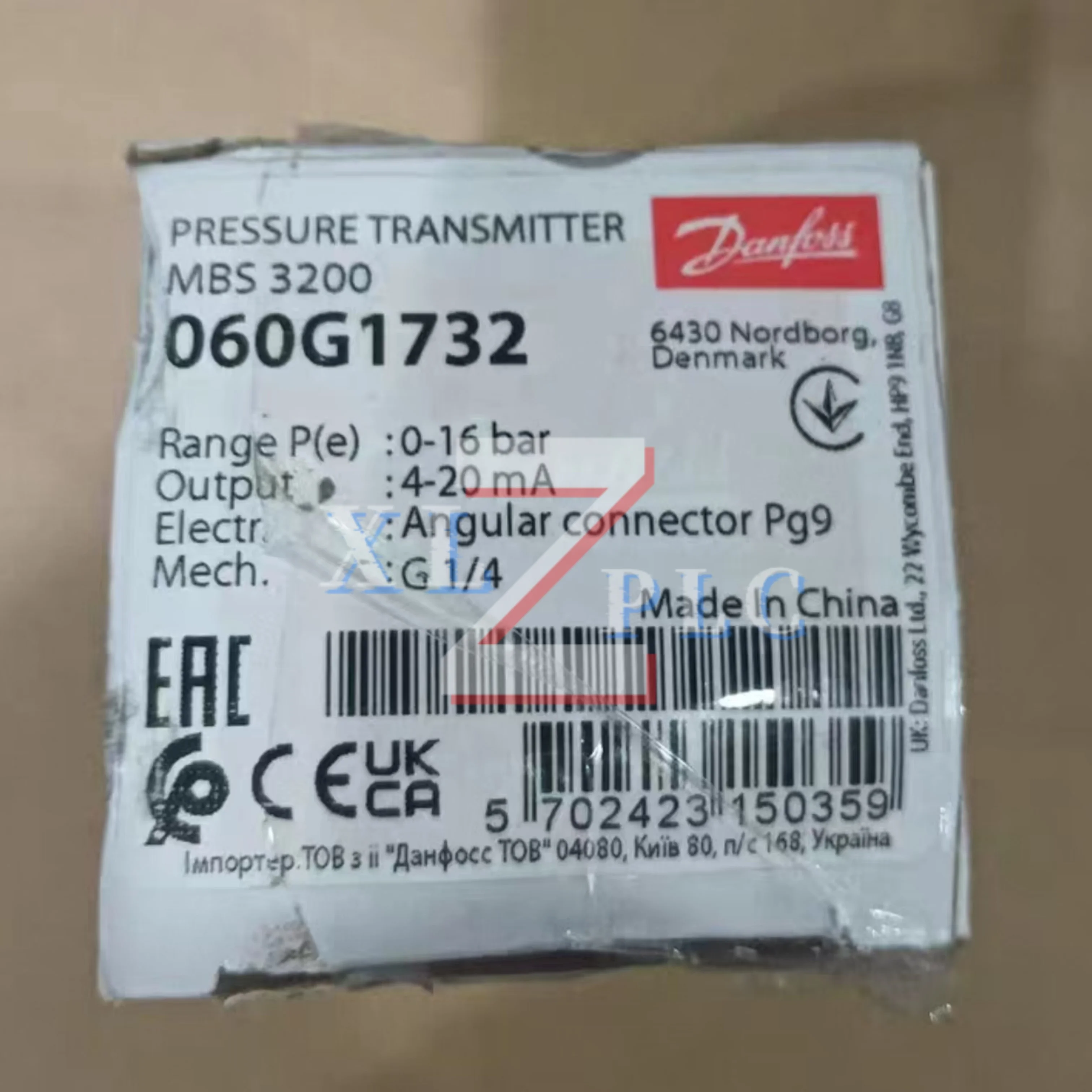 New original  pressure sensor 060G1650 MBS3000 060G1732 MBS3200 060G1769 MBS3200 060G1863 MBS3250