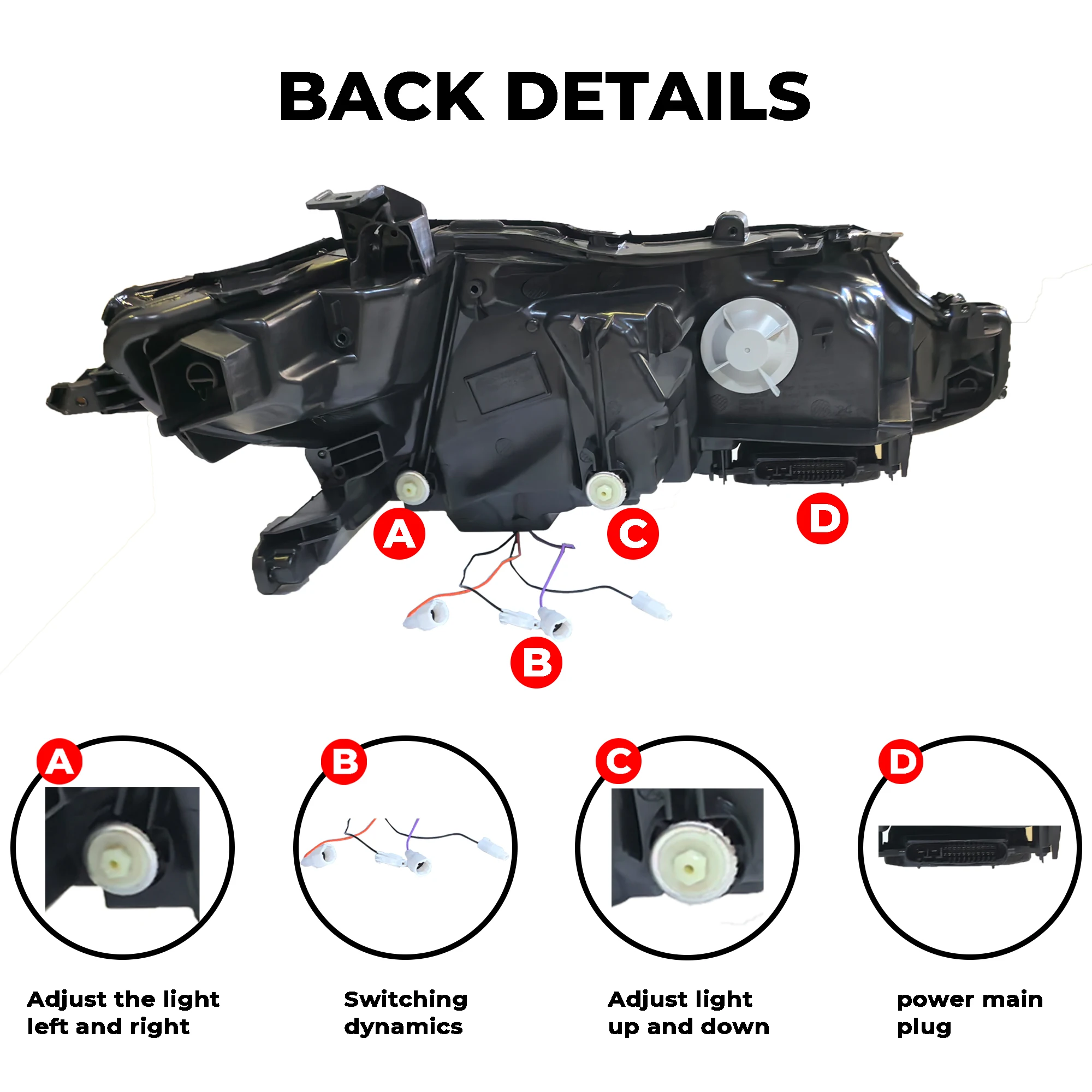 

LED Front Headlights for Camry 2018-2022 Models - Car Auto Lighting System