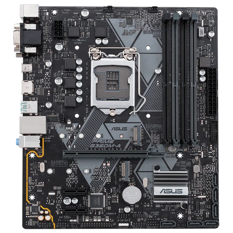 ASUS B360M-A الكمبيوتر المكتبي الأصلي B360 B360M DDR4 اللوحة الأم LGA 1151 i7/i5/i3 USB3.0 SATA3