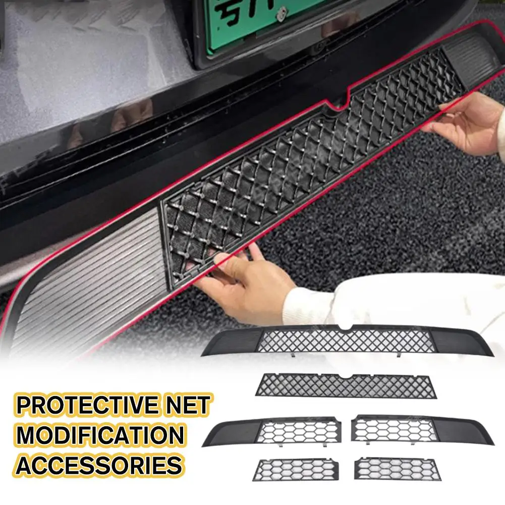

Car Water Tank Protective Mesh Car Insect Proof Mesh Suitable For Tesla Model Y Updated Models Grille Modification Accessories