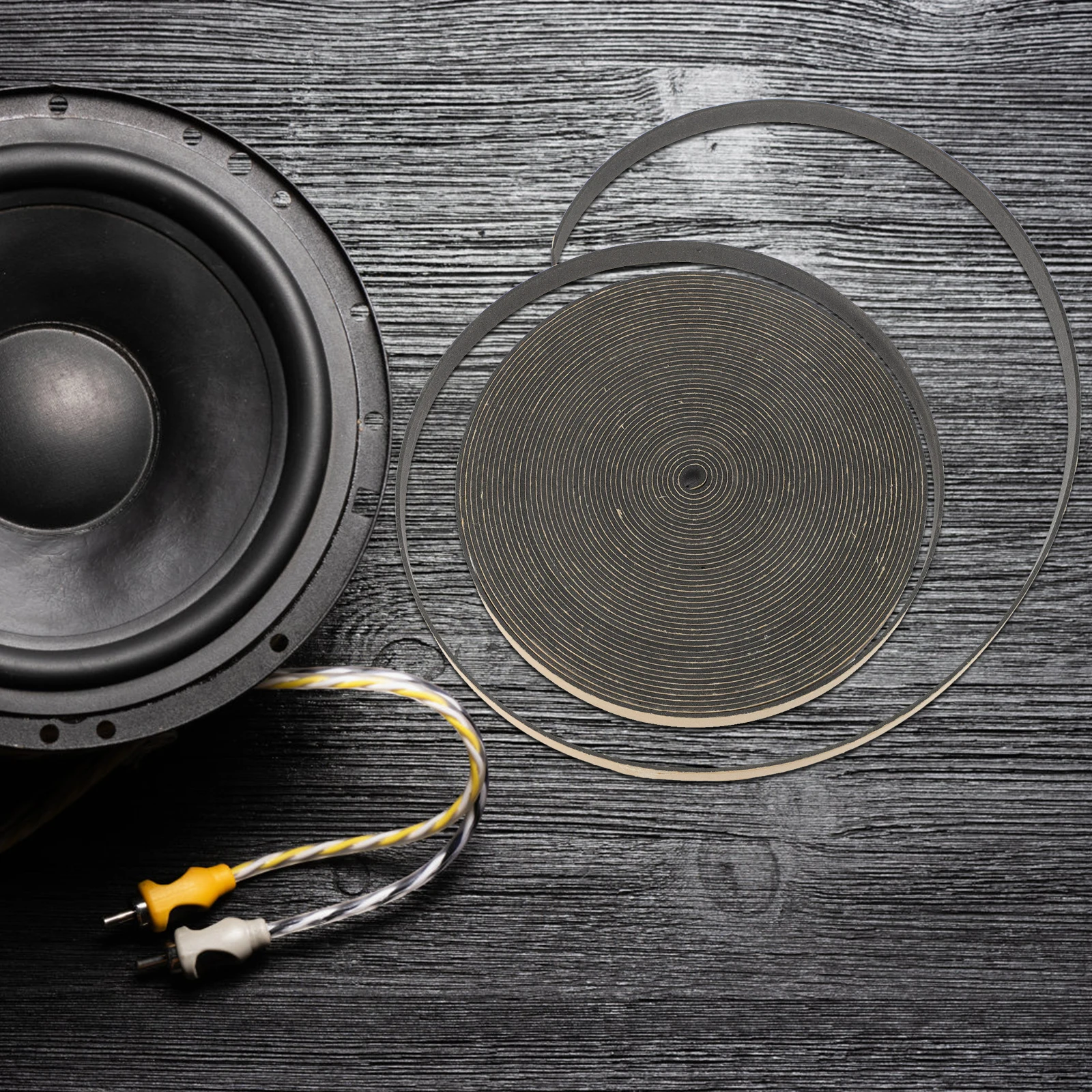 

1 Roll 18Mm Speaker Sealing Tape Foam Strip Soundproof Insulation Waterproof Shockproof Eva Closed Cell Gasket For Car Audio