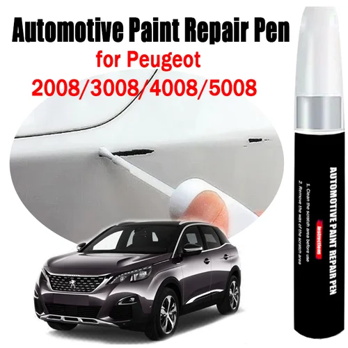 Imagen 1 del producto Pluma de reparación de pintura automotriz para Peugeot 2008/3008/4008/5008, pluma de retoque, eliminador de arañazos, accesorios para el cuidado de la pintura del coche
