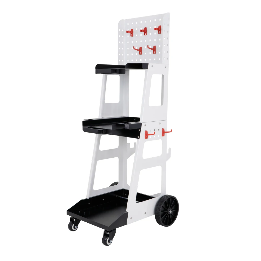 G-F 3 Tier Heavy Duty Workshop Garage Mechanic Utility Trolley Service Tool Cart