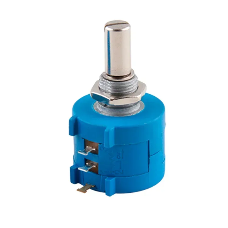 2PCS 3590S Precision Multiturn Potentiometer 1K 2K 5K 10K 20K 50K 100K Adjustable Resistance  Multi-turn Wound Potentiometer