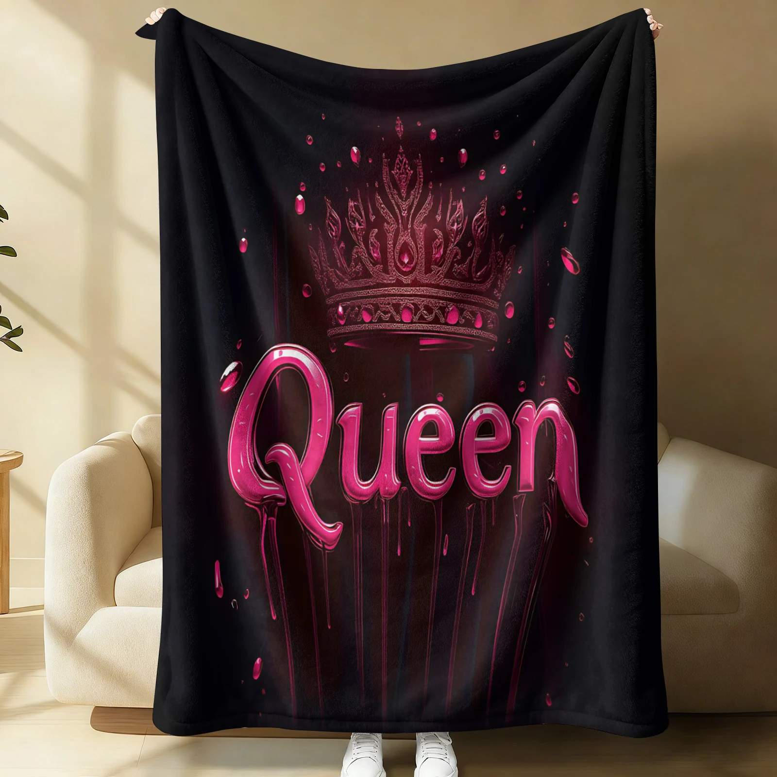 Art & Craft Paper Quilling - Pink Gem Crown Queen Drip Art