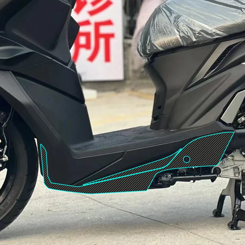 For SYM Gruisym 150 2023 Motorcycle Decal Body Carbon Fiber Protection Decoration Decal Accessories