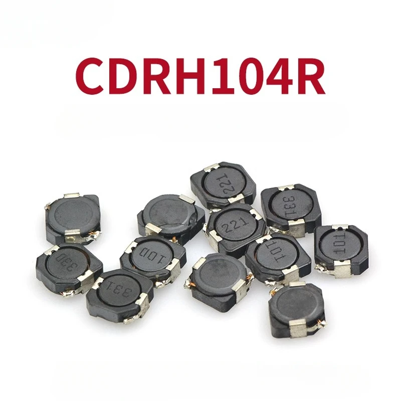 10PCS/lot SMD Power Inductors CDRH104R CD104R 10*10*4MM 2.2UH 3.3UH 4.7UH 6.8UH 10UH 22UH 33UH 47UH 68UH 100UH 220/330/470/680UH