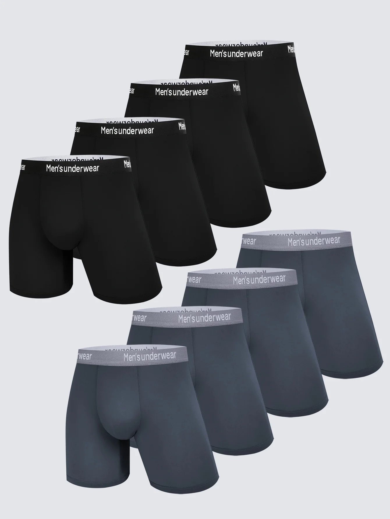 

Simple Exercise Men Middle waist Four corners Underwear Breathable Mens Boxershorts Men's Panties Underpants Plus Size Fashion