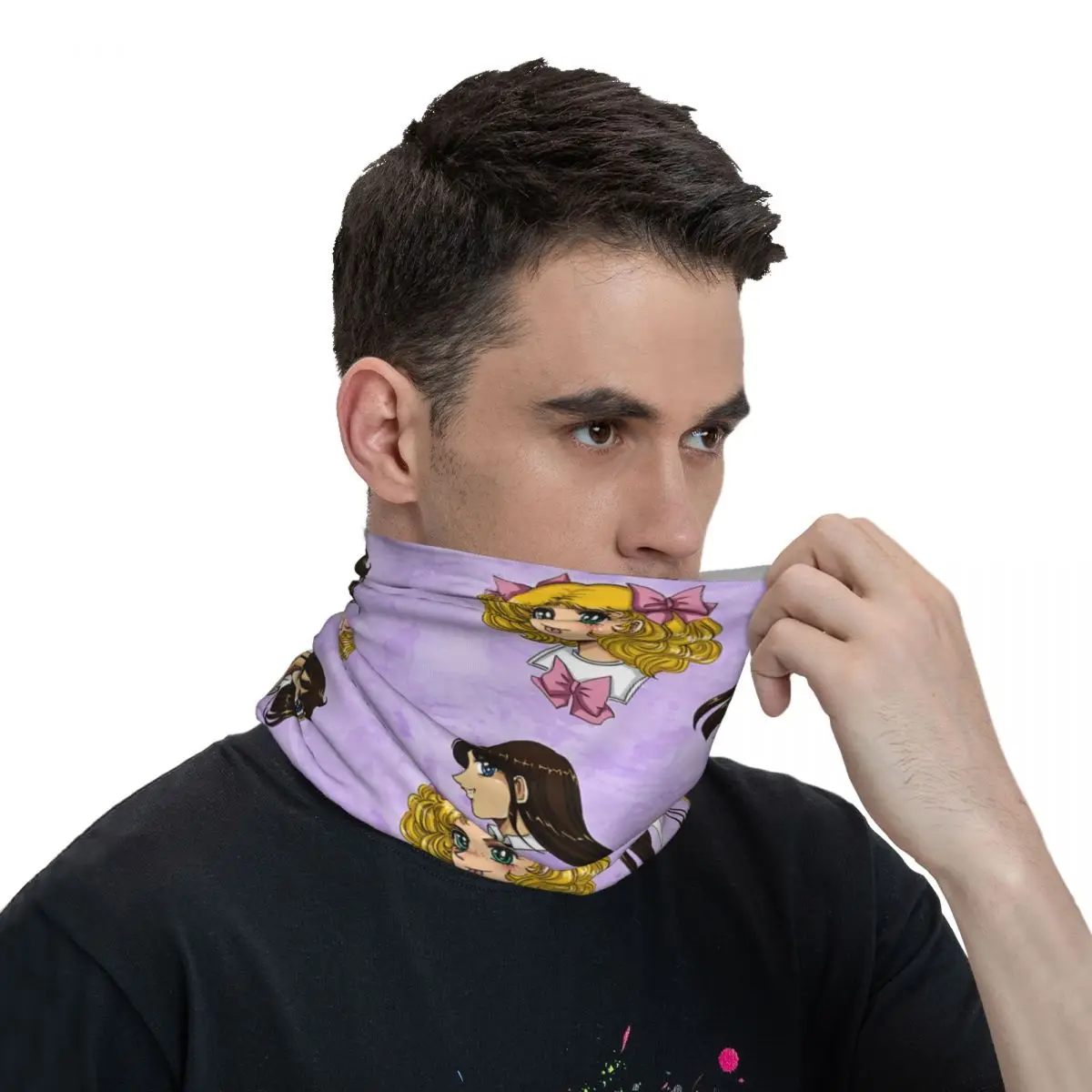 Good Friends Scarf Neckerchief Neck Face Mask Polyester
