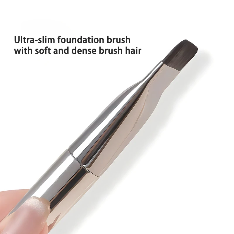 brush for makeup base Ultra Thin Foundation Brush Flat Contour Brush Facial mask brush cheap makeup brush