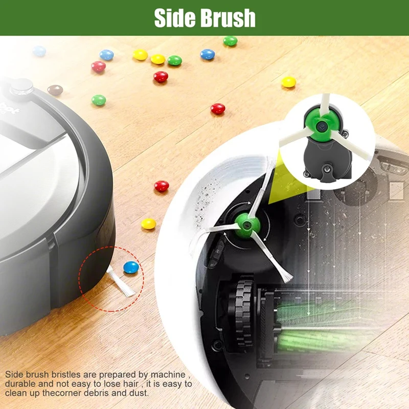 ABDJ-Motor de brosse latérale pour aspirateurs Roomba 500 600 700 800 900 séries I & E & J I3 I7 E5 E6 E7 530 560 570 620 960 980