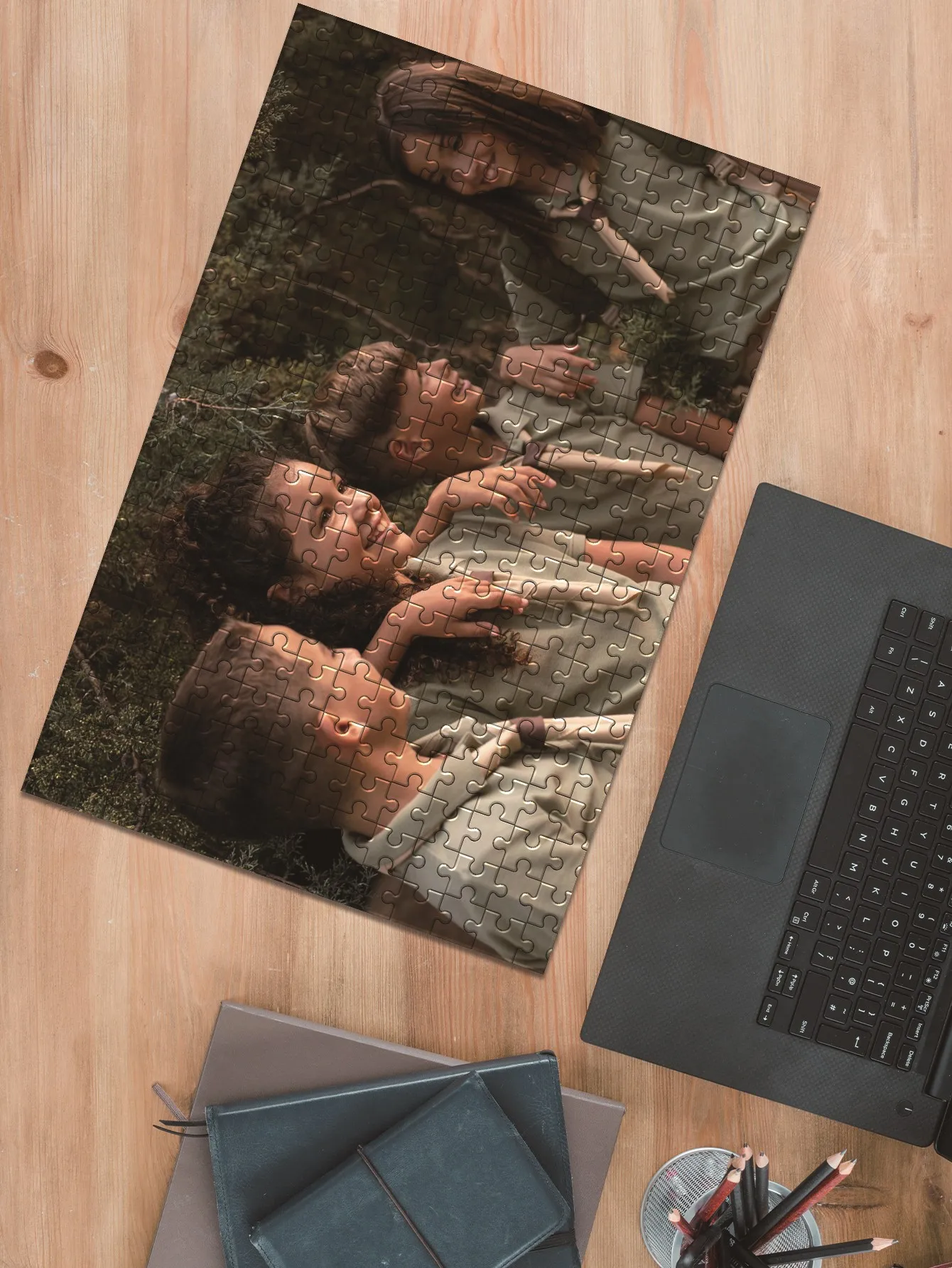 

Personalized Custom Photo Puzzle Customize Couple PhotographCustom DIY Personalised Photo Portrait Puzzles For Children Toy