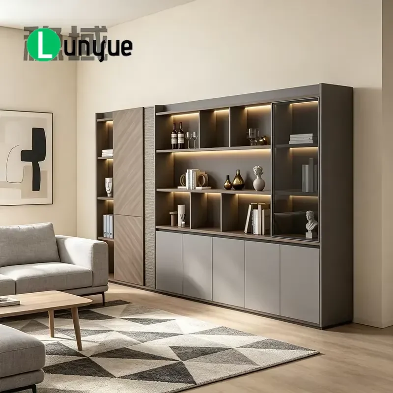 Modern Large Capacity Filing Cabinet Administrative Office Furniture Set Storage Cupboard for Home Business Workspace Durable