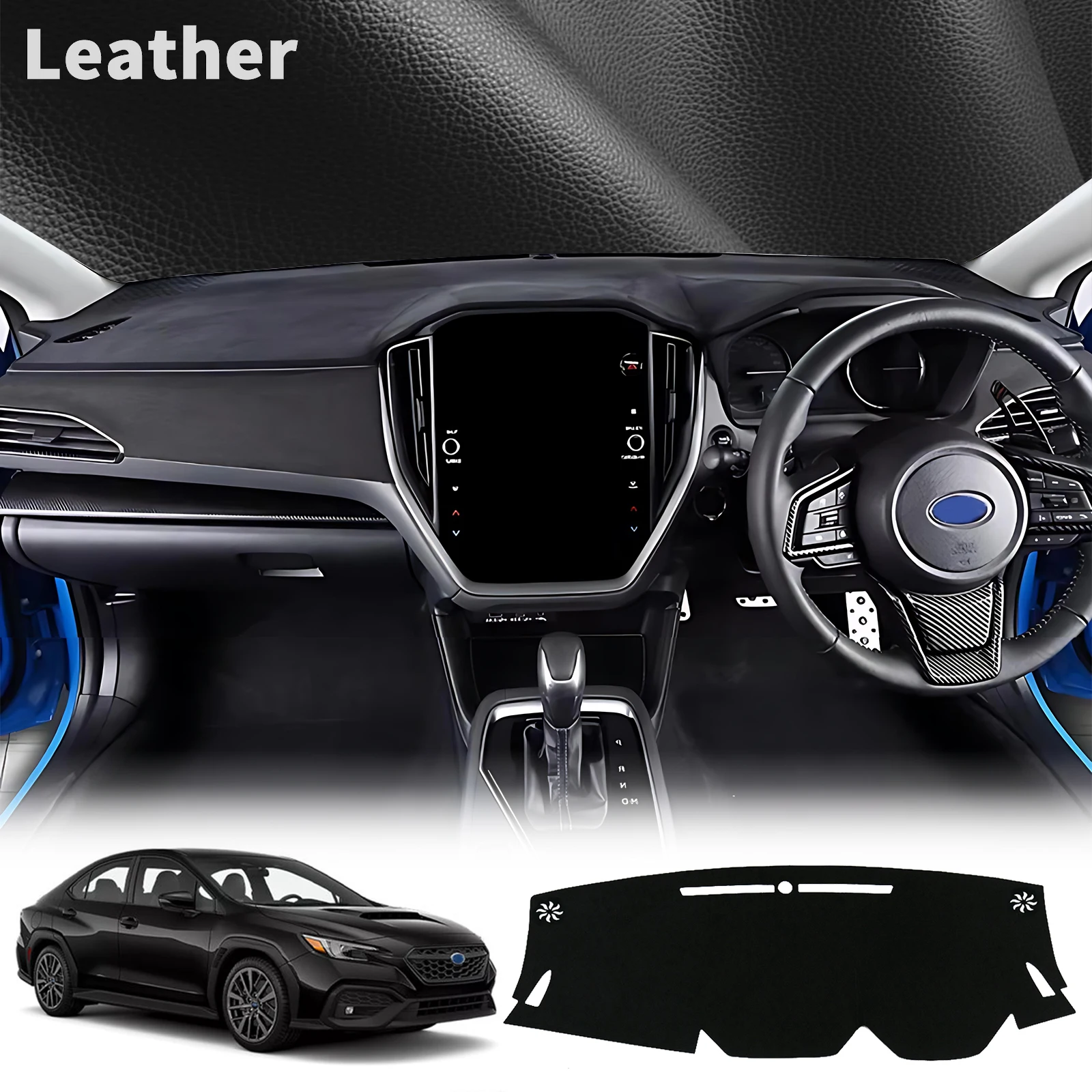 

Чехол на приборную панель автомобиля для Subaru WRX 2022-2025, коврик для приборной панели, аксессуары, противоскользящий солнцезащитный коврик, защитный ковер