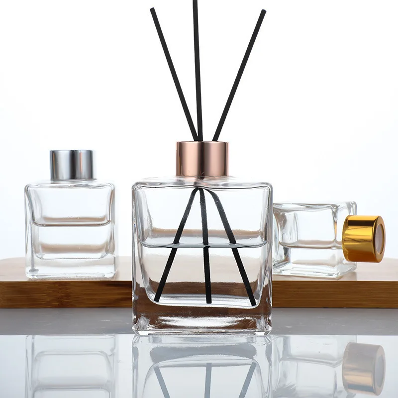 50ml Home Fragrance Diffuser Bottle Party Gifts Empty Glass Container Reed Diffuser Essential Oil Bottle Oil Diffusers Container