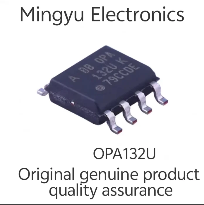 1-10PCS OPA132UA OPA132U OPA132 SOP-8 Precision JFET Op Amp Low Input Bias Current 8MHz Operational Amplifier New Original