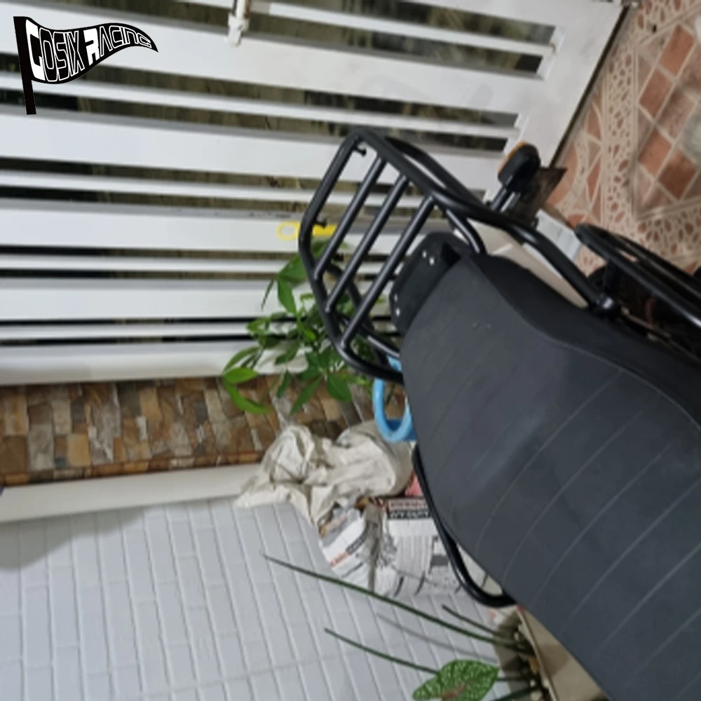 

Подходит для SCRAM 411 450 2022 2023 2024 2025, высококачественный железный хвостовой чехол для мотоцикла, кронштейн-удлинитель, задний багажник