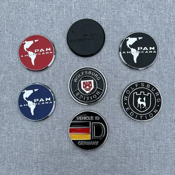 3D dekorace do auta styling karoserie boční blatník kovové logo samolepka pro VW Multivan PanAmericana Polo Touareg Tiguan příslušenství 8 nejlepší prodej příslušenství pro VW Multivan - №2