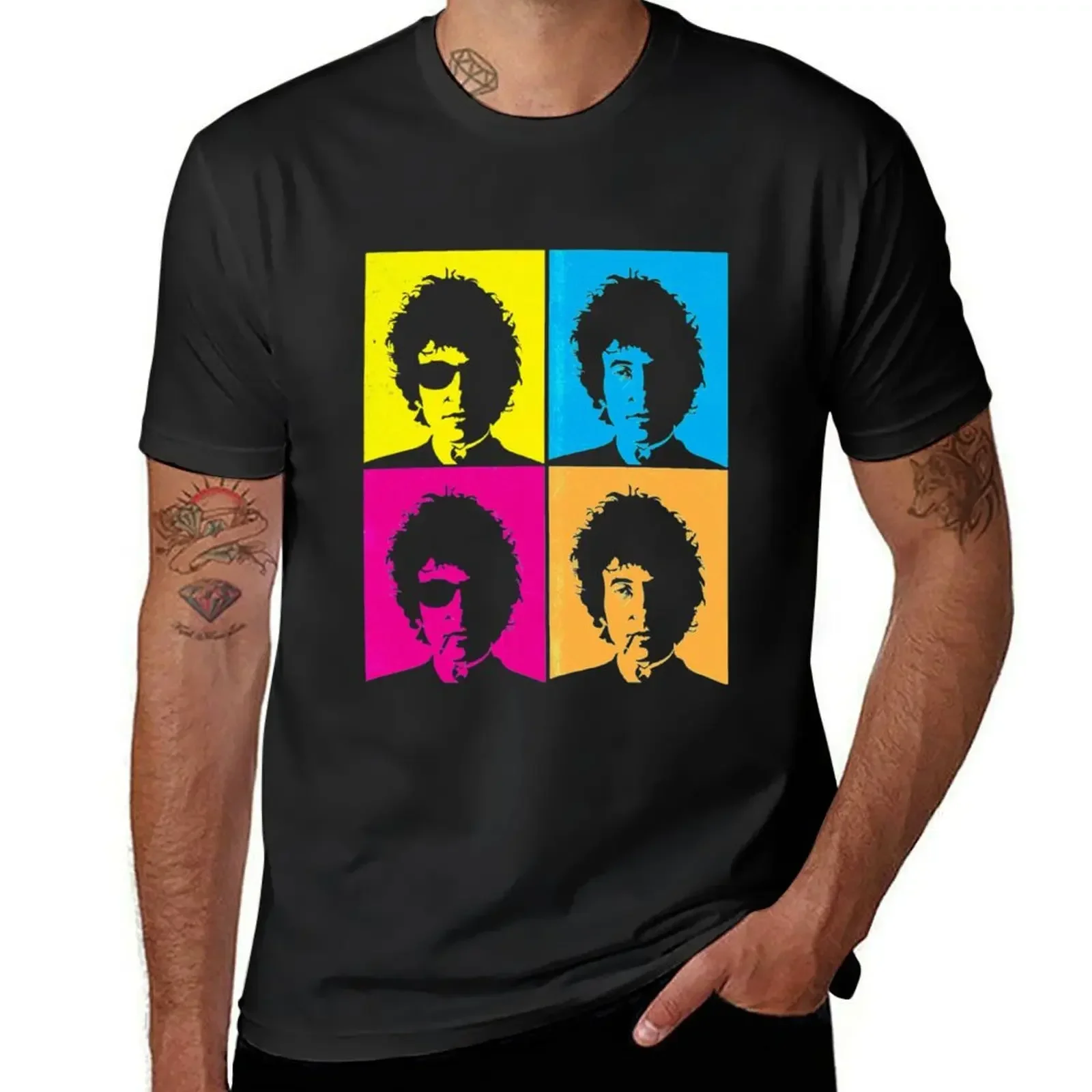 

Vintage Bob Legend Dylan CMYK Art Music Fans Men Women T-Shirt Blouse vintage t shirts t shirts for men pack