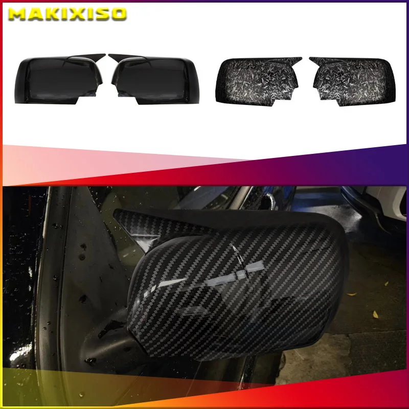 

Side Rearview Mirror Cap Wing Side Mirror Cover New M Look Mirror Covers for BMW X5 E53 1999-2006 Replacement