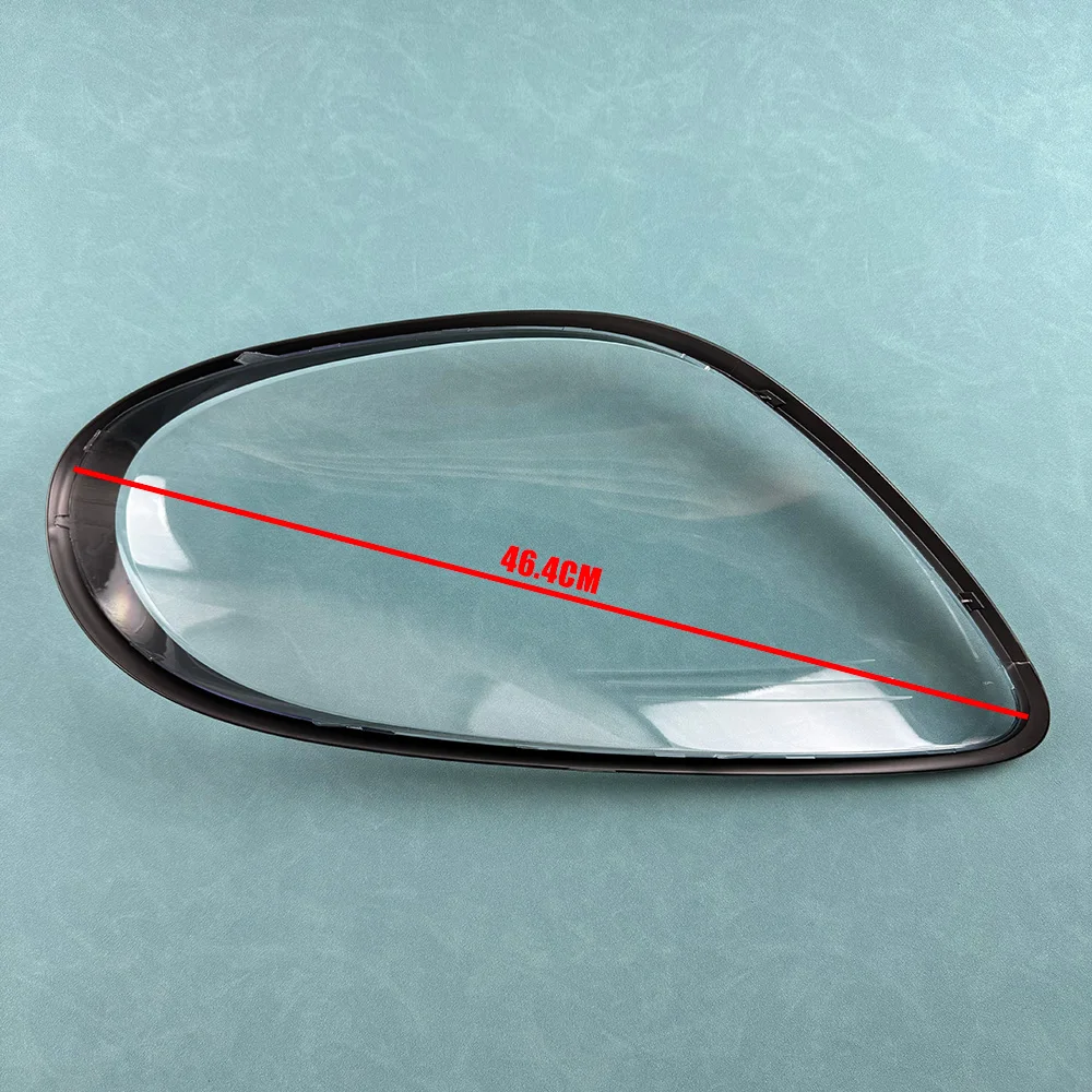 

Headlamp Transparent Lampshade Shell Masks Headlight Cover Lens Plexiglass For Porsche Cayman Boxster 981 2013 2014 2015 2016