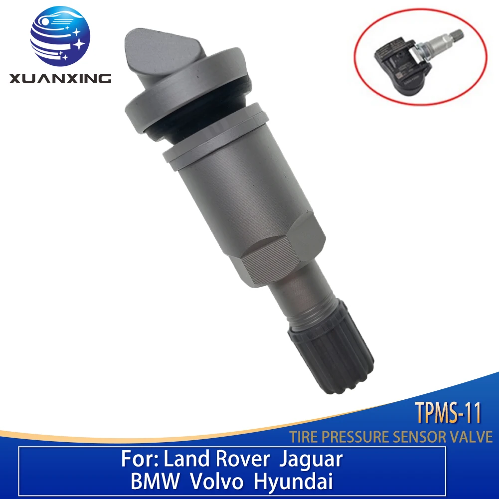 Zawór opony TPMS-11 do nowego Land Rover Ford Volvo Honda BMW Hyundai Sunda Dodge Kia K5 Wins Jaguar Aluminiowe zawory czujnika opony