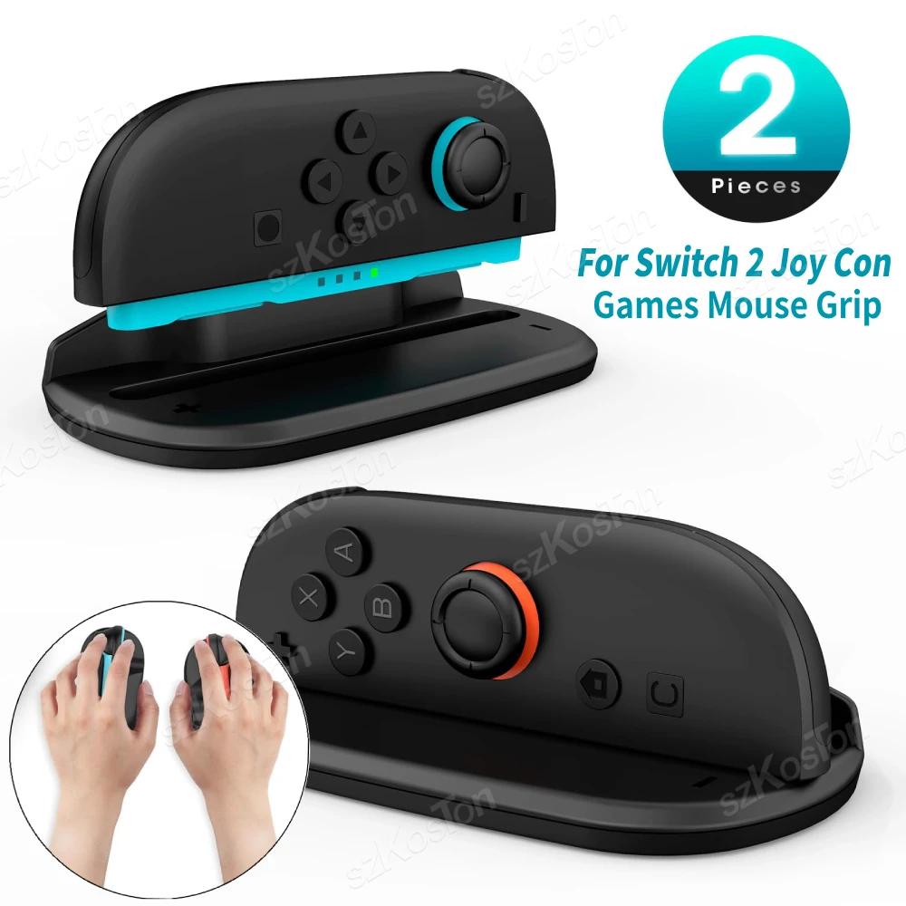 

For Switch 2 Joy Con Gaming Controller Mini Portable Mice Shooter Games Mouse Grip Adapter Mouse Grip for Switch2 Accessories