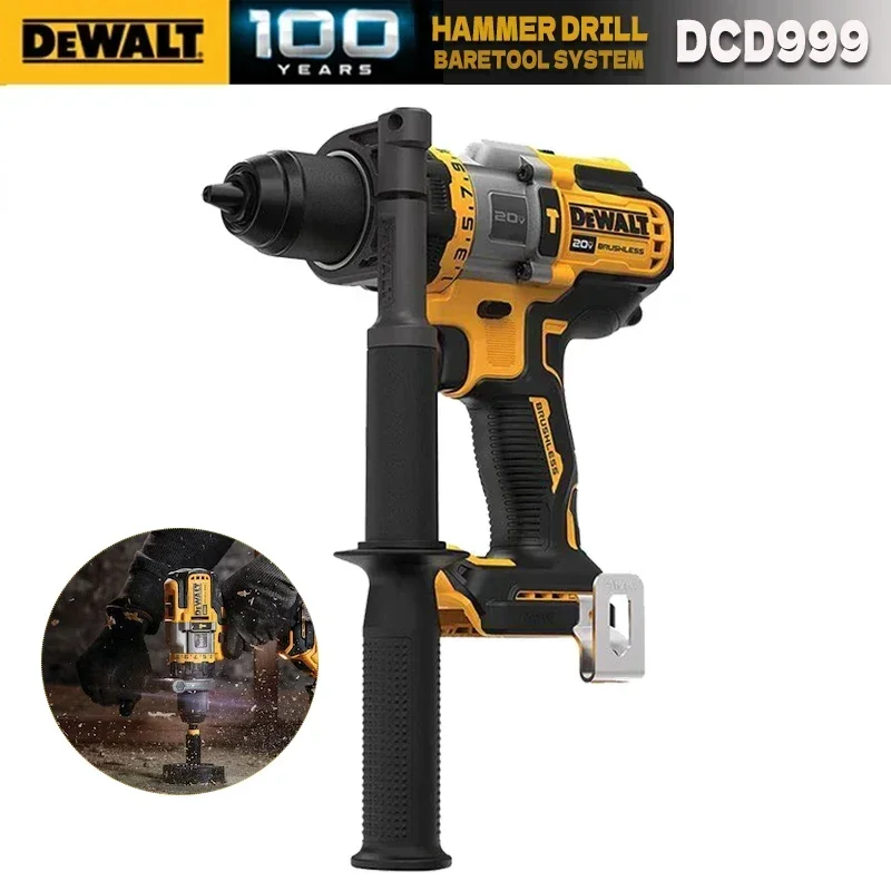 DEWALT DCD999 20V Flexvolt Brushless Cordless Hammer Drill/Driver Advantage 2000RPM Motor Impact Drill Brushless Power Tools