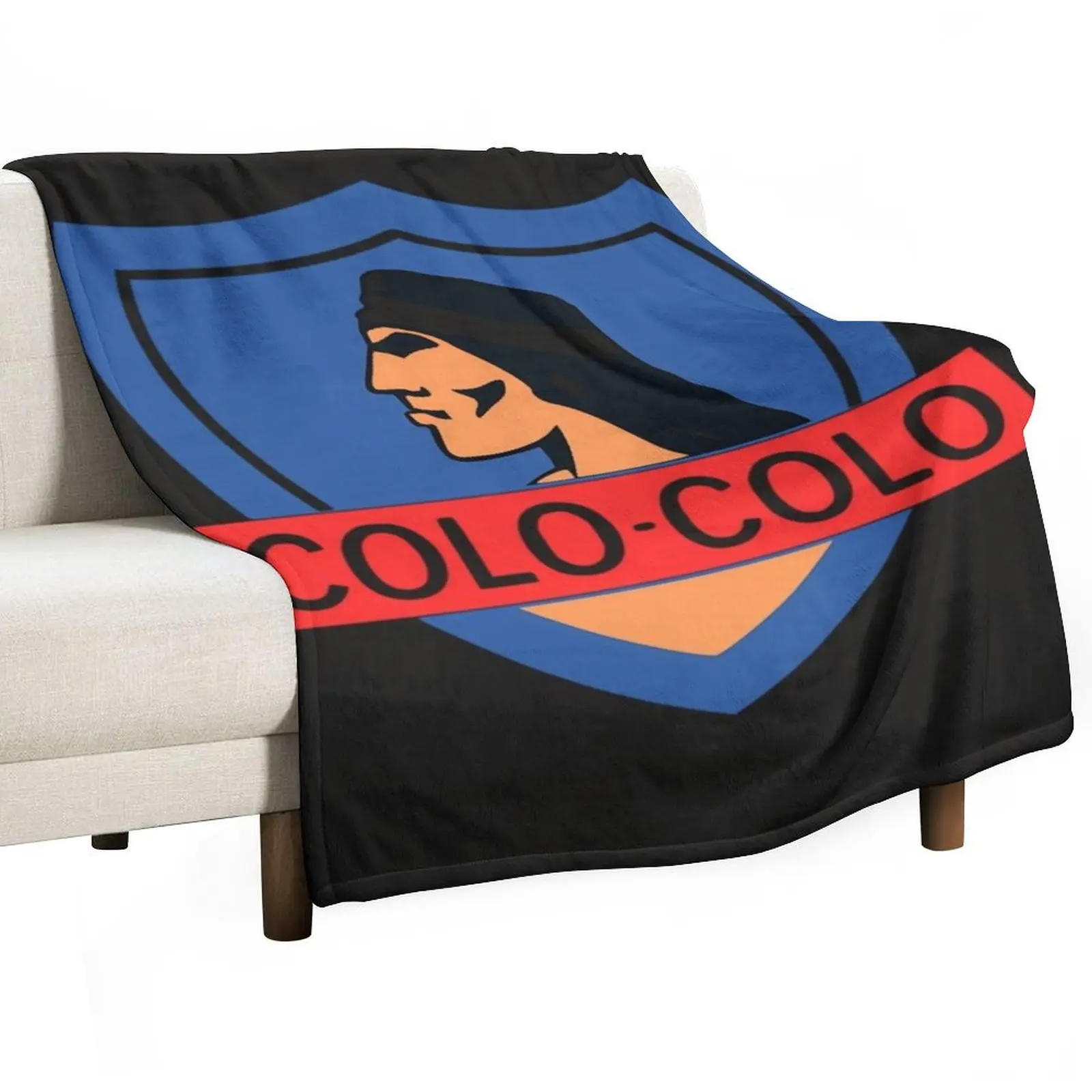 

Colo-Colo Logo Classic T-Shirt Throw Blanket blankets and throws Soft Plaid Bed Fashionable Hairys Blankets