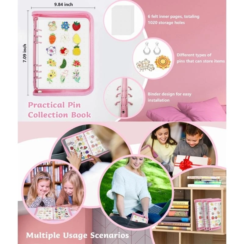 

Soft Felt Compact organizers Book Safeguarding Badges Badges Collectibles