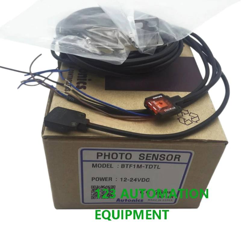 Autentici nuovi sensori fotoelettrici piatti Autonics BTF1M-TDTD BTF1M-TDTL Sensore interruttore ultrasottile