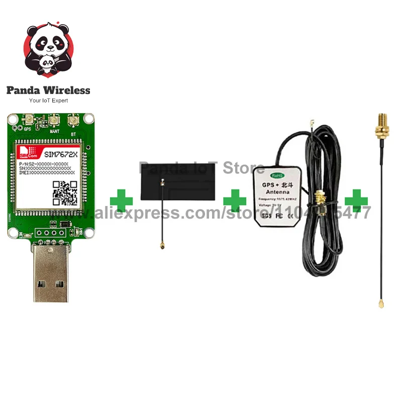 

SIM7672G SIM7672G-MNGV SIM7672G-LNGV LTE CAT1 USB-ключ, с глобальным диапазоном GPS, 1 шт. LTE-TDD: B34/B38/B39/B40/B41