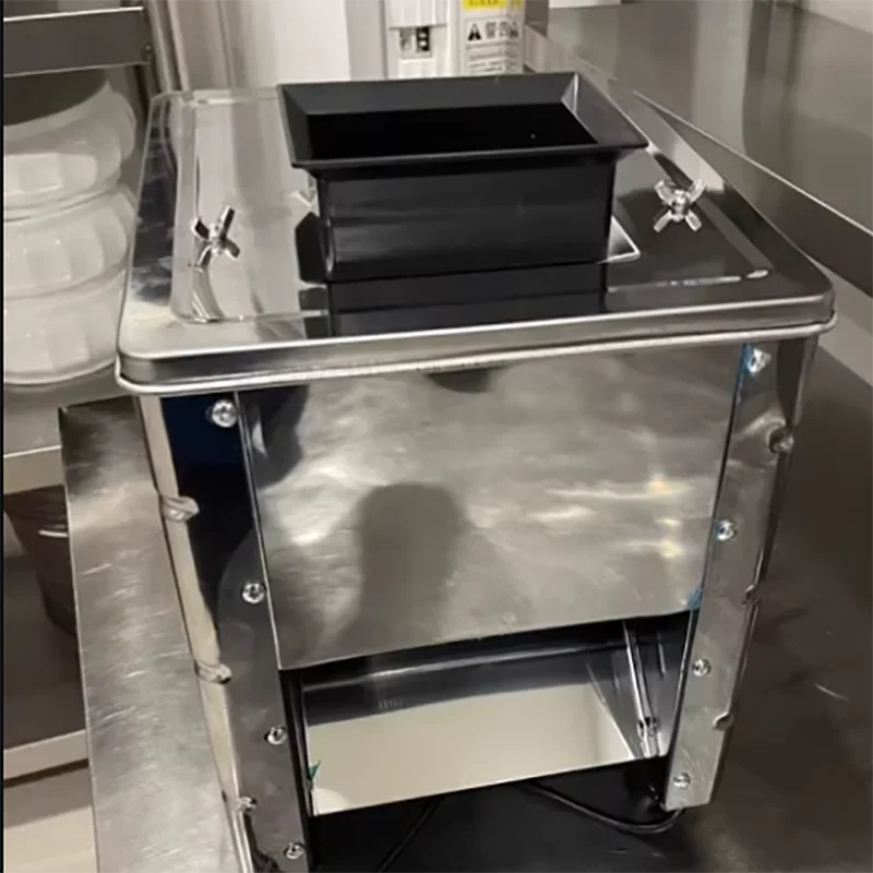 

Commercial Automatic Chicken Fillet Breast Fresh Pork Beef Dual-port Electric Frozen Meat Automatic Slicer Cutter Machine