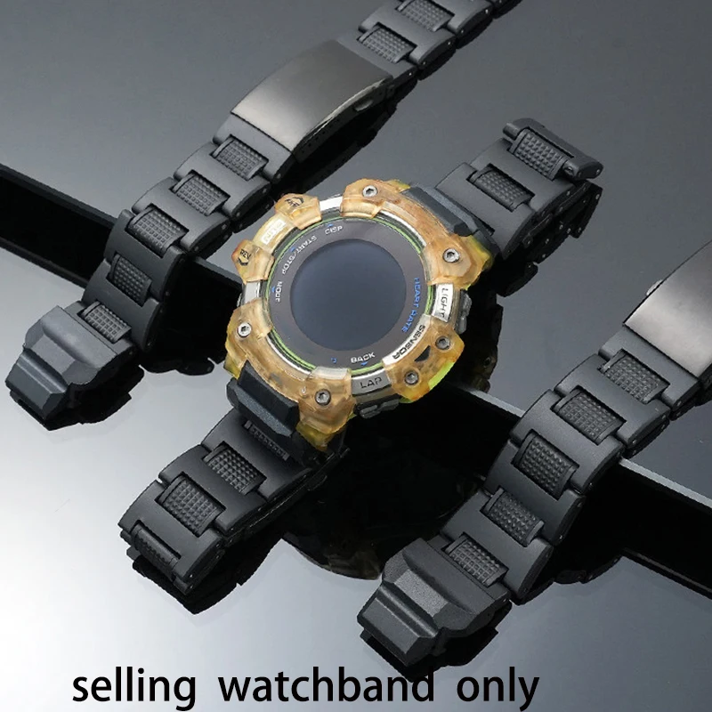 

DIY Plastic Steel Watch Strap for Casio Smart Sport Watch 3475 GBD-H1000 Modified Waterproof Lightweight Watch Strap Accessories