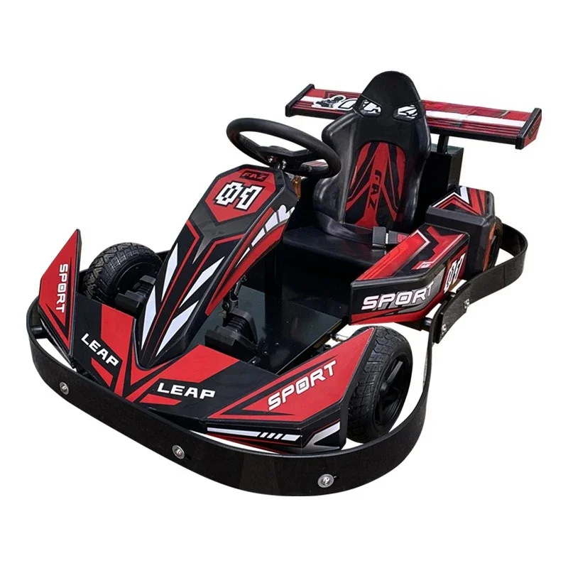 Children's commercial integrated kart electric racing square
