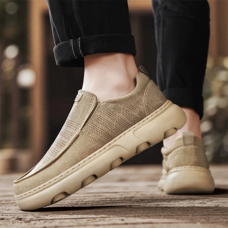 Herren Slipper Für Alltag Und Business Im Bequemen Design_voghion.com