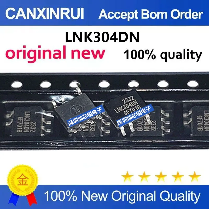 (5-100pieces)Brand New Original LNK304 LNK304DN SMD SOP7 Switching Power Supply Integrated Circuit