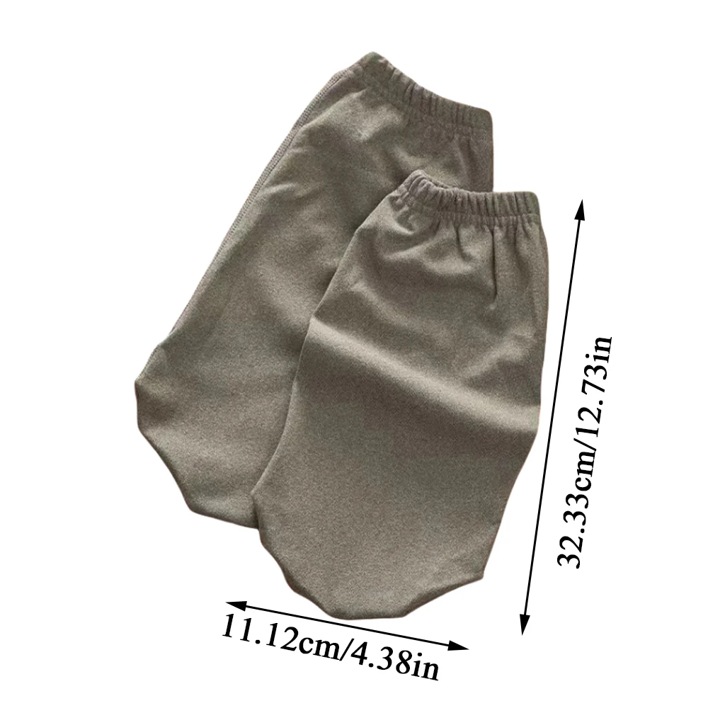 1 Pair Warm Loose Fleece Socks Comfortable Velvet Floor Socks Winter Women Men Solid Color Sleep Socks Home Snow Socks 2024 image 3