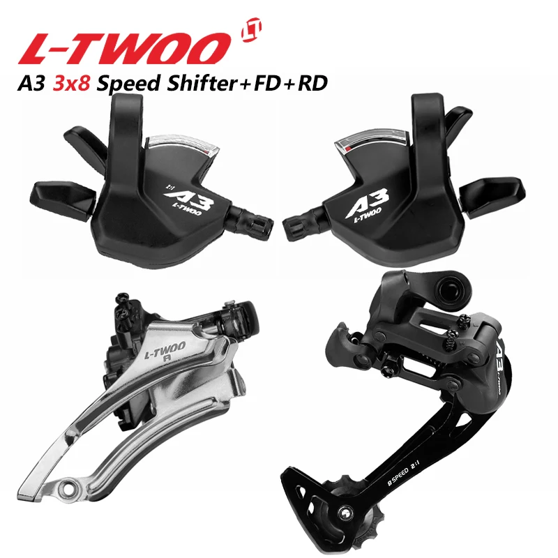 LTWOO A3 8S Mountain Bike Rear Derailleur Max Gear Range 34T 42T Compatible SHIMANO Beginner MTB Bicycle Parts