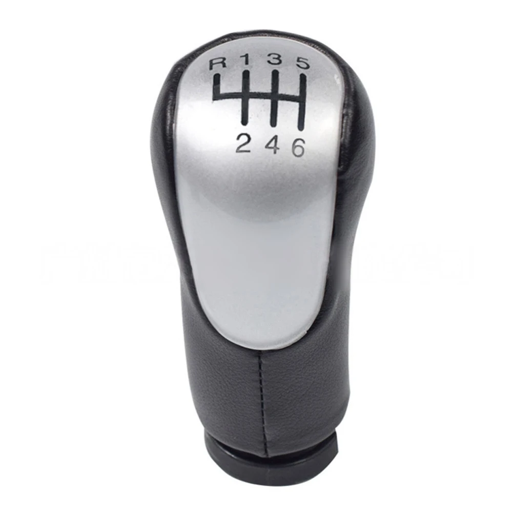

6Speed Gearshift Knob for Ford For Fiesta For Fusion For Transit 2002 2008 ABS Plastic Manual Transmission Replacement