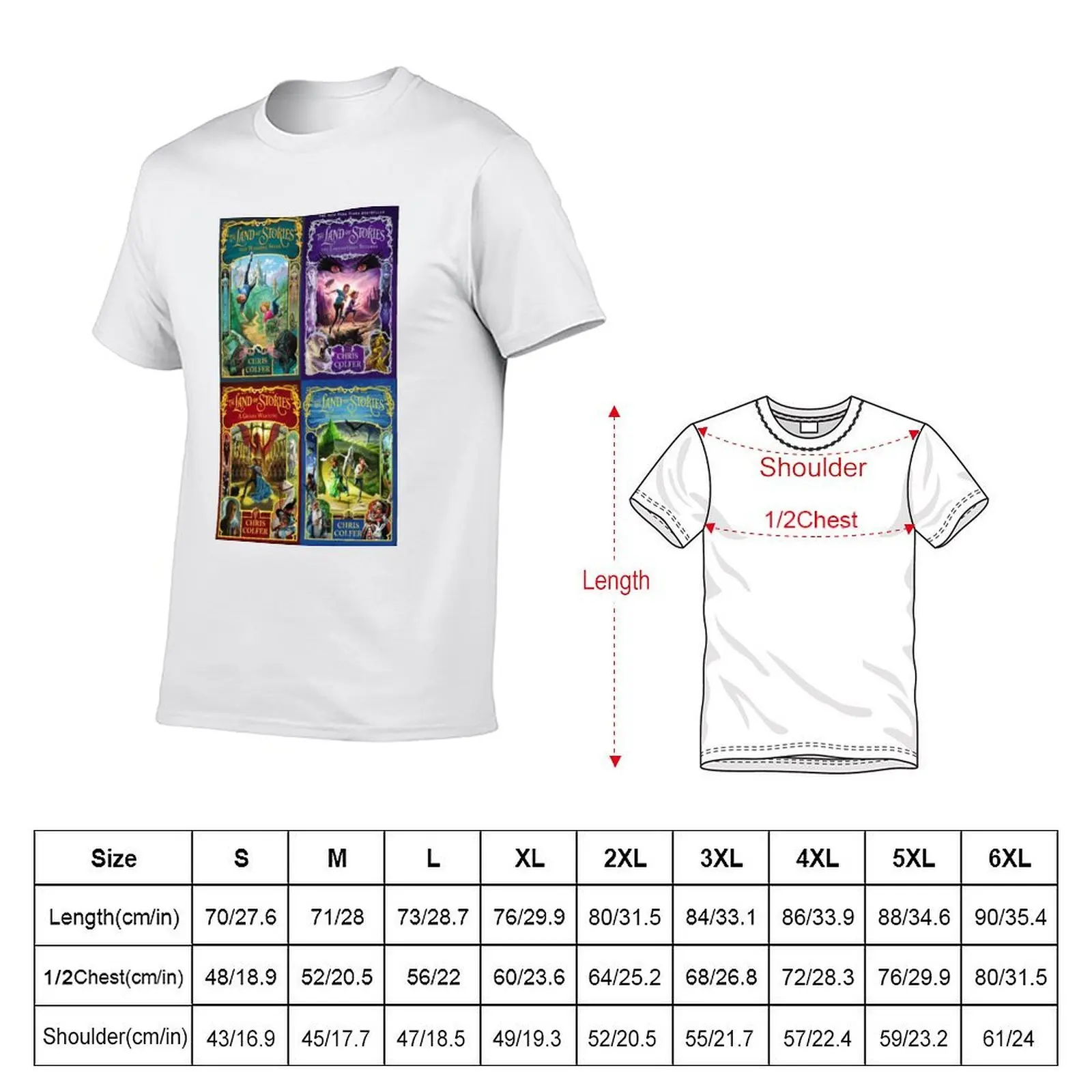 The Land Of Stories T-Shirt oversized t shirt anime t shirts for men