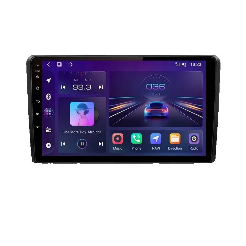 Junsun Draadloze CarPlay Android Auto Radio Voor Audi A3 8 P 2003 2005-2013 GPS Multimedia 2 din Systemen Stereo - afbeelding 2