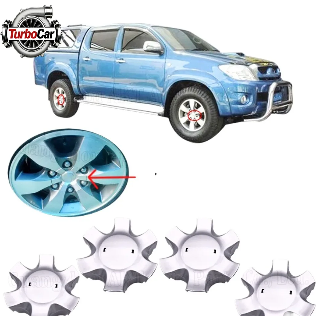 

4PCS Wheel Center Cap Hub FOR Toyota 08-12 Hilux Fortuner KUN 35 36 26 25 4260B-0K020